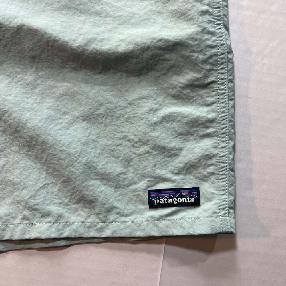 Patagonia Men's Baggies Longs 7" Shorts Size Large Light Green - Picture 2 of 8